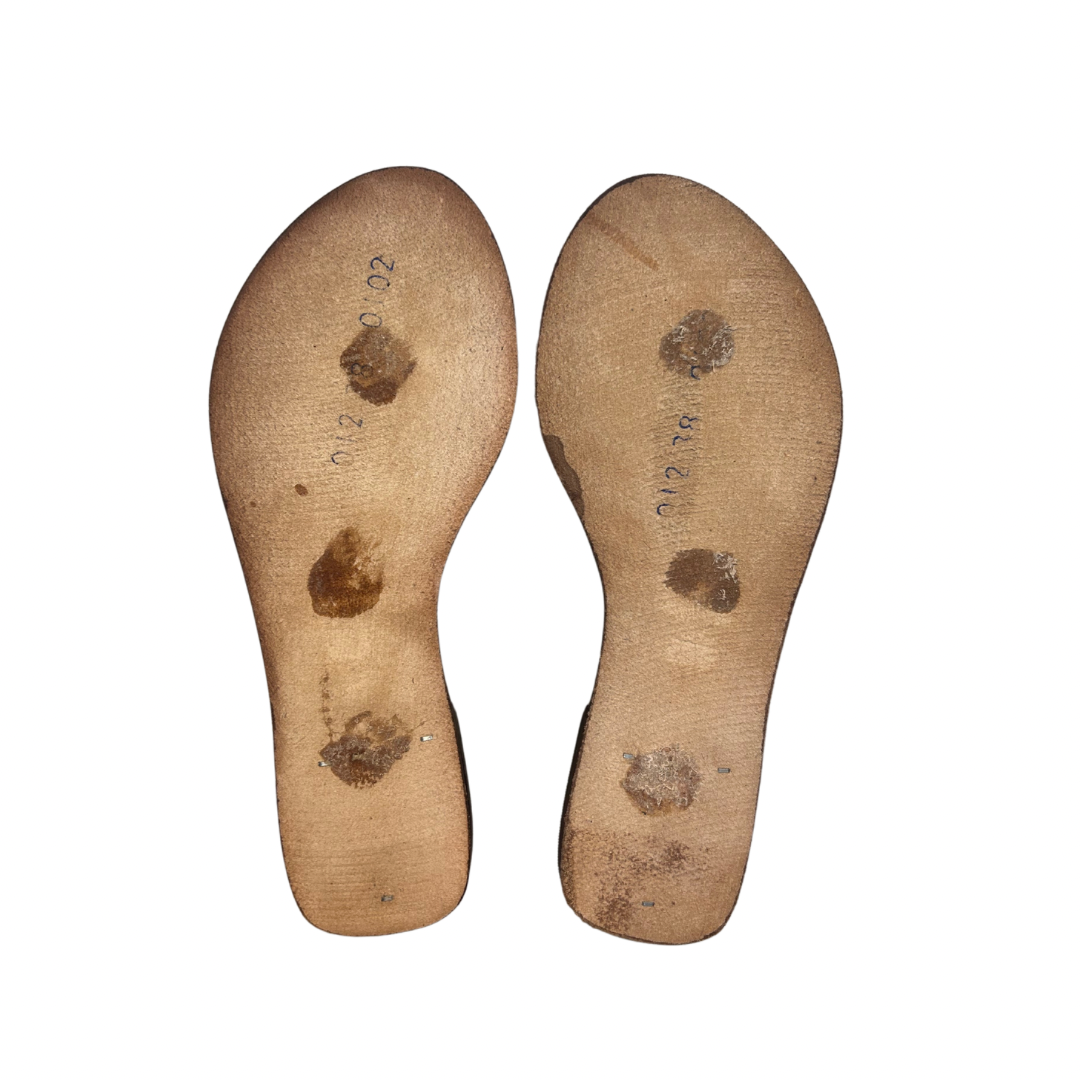 Leather sandal best sale soles