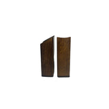 Square Wood Heels - 10cm