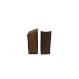 Square Wood Heels - 8cm