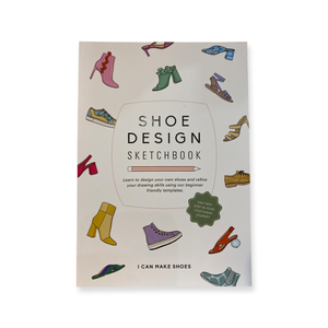 I CAN MAKE SHOES – SHOE DESIGN SKETCHBOOK - A5 BOOK