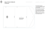 5 types of wallet Pattern template PDF